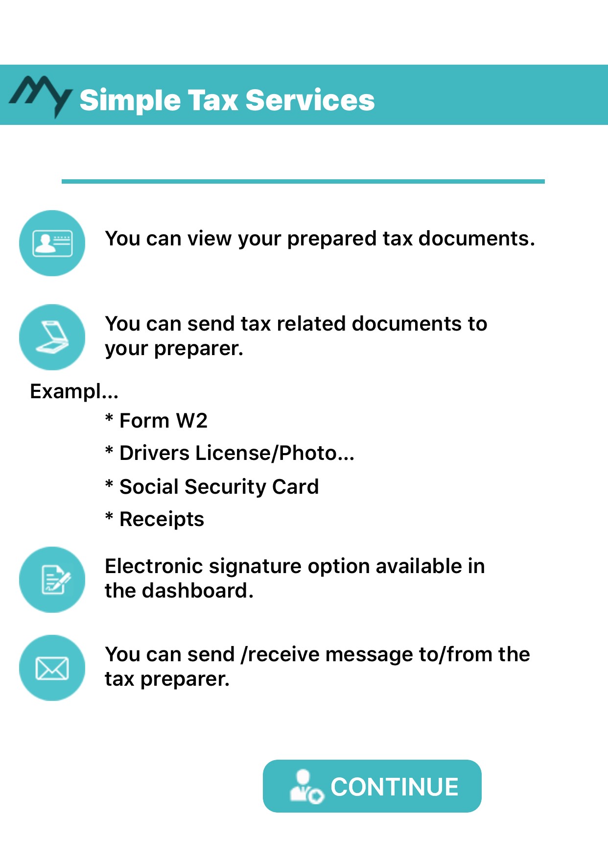 MyTaxOffice Mobile App for Taxpayers – SimpleTAX Support